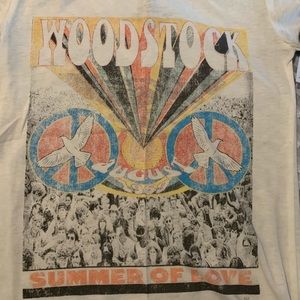 Woodstock t shirt